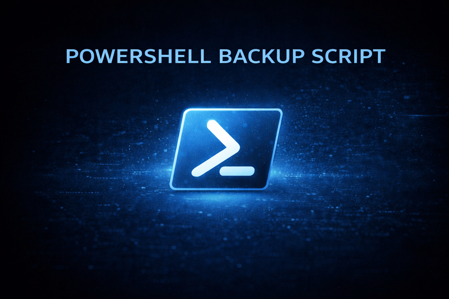 PowerShell Backup